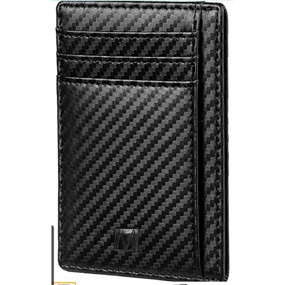 Montableu Other - Montableu Credit Card Holder Slim Wallet for Men Black - Stylish Luxurious - NEW